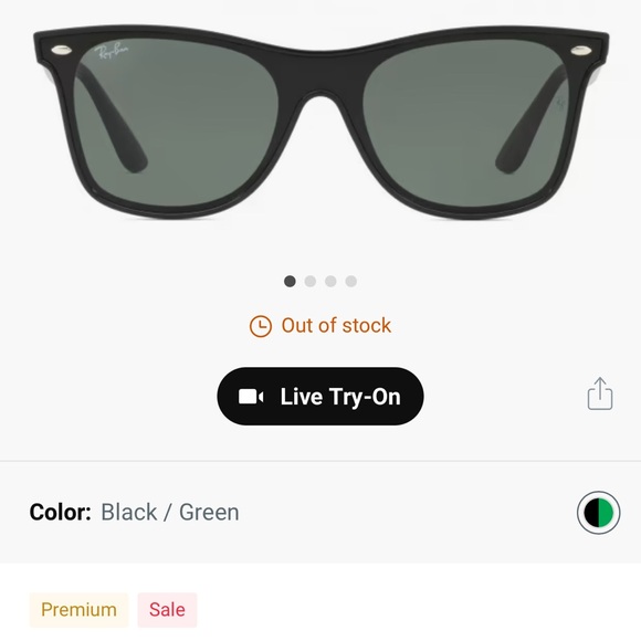 Ray-Ban Classic Black Sunglasses - Picture 8 of 8